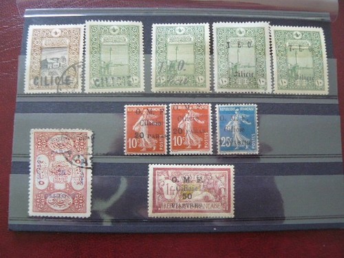 Cilicie lot neufs - de,