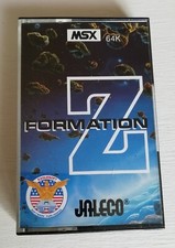 FORMATION Z : JEU MSX en K7, très bon état, complet, édition Eaglesoft, RARE