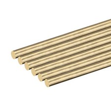6mm 100mm Longueur Laiton Rond