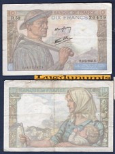 10 Francs Mineur 9/9/1943 R.59