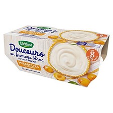 Blédina, Dessert au fromage blanc pour bébé, Dès 8 Mois, Mirabelles de Lorrai...
