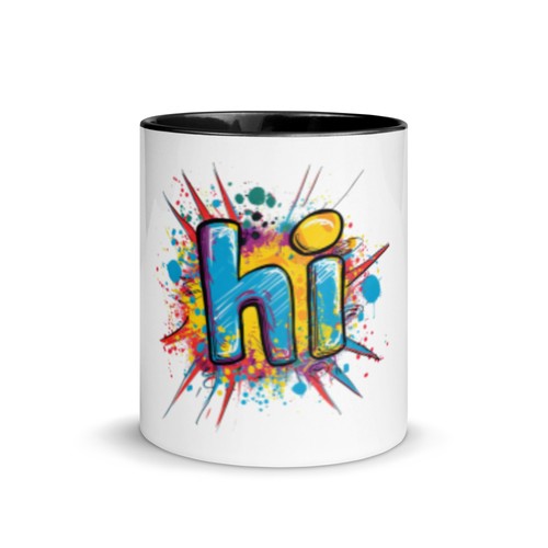 Tasse mit farbiger innenseite - mit,