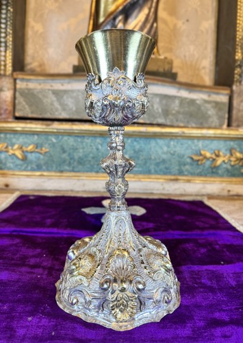 Grand calice argent et - calice, en
