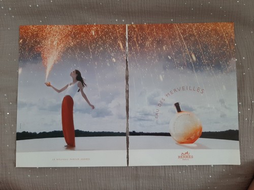 Publicité papier parfum - publicité,
