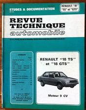 b)RTA de 1979; Renault 18 TS