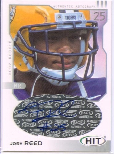Josh reed rookie - reed, rc