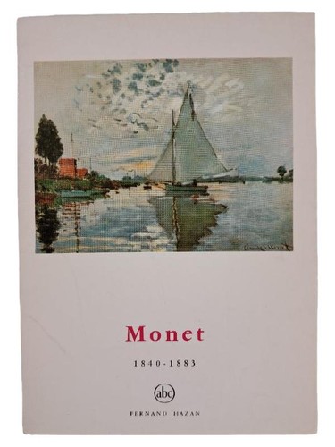 Monet 1840 1883 livre - livre, d'art
