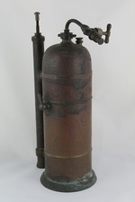 Ancienne Pompe Fumigateur En Cuivre LENURB Fabriqué Par VIDAURRETA Et CIA c.1930