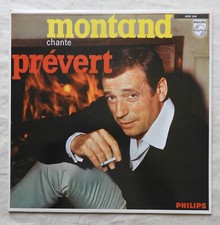 Disque Vinyle 33 Tours - (YVES) MONTAND CHANTE PREVERT - 1962 (TBE)