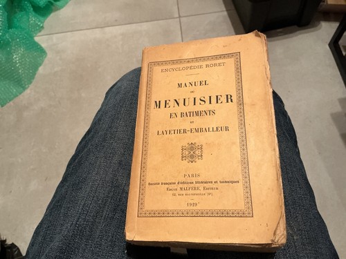 Manuel menuisier en - du,