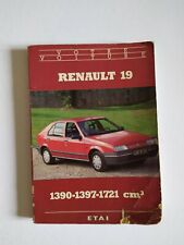 Collection votre voiture RENAULT 19  - 1390. 1397. 1721 cm3 / E.T.A.I