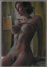 magnifique portrait femme nue