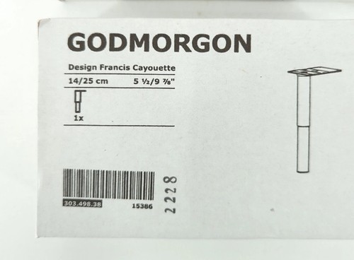 Ikea godmorgon leg round - ikea,