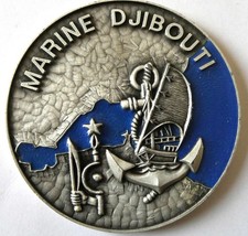 MEDAILLE DE TABLE MARINE DE DJIBOUTI *