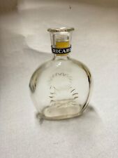 Carafe bouteille -RICARD 1/2 L- (H= 18 cm) logo carré jaune modèle déposé