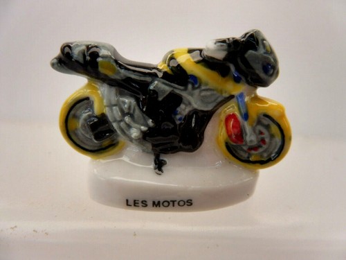 Fève porcelaine les - fève, motos