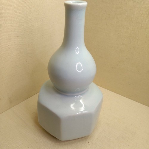 Vintage asian porcelain vase - porcelain,