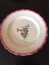 ASSIETTE faïence de l'est Lunéville saint Clément - Début 19ème - Parfait état