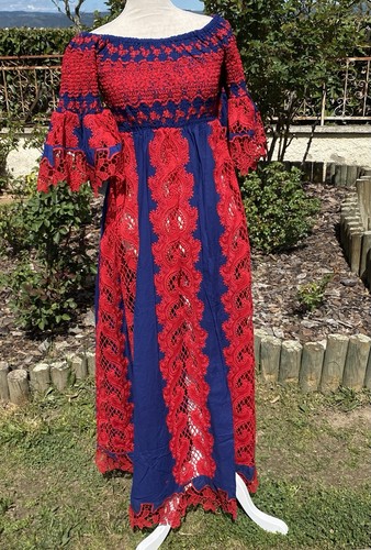 Magnifique guipure robe antica - magnifique,