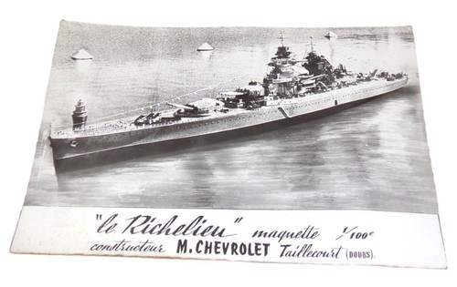 Carte cuirassé richelieu - carte,