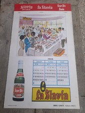 Calendrier ancien bière - calendrier,