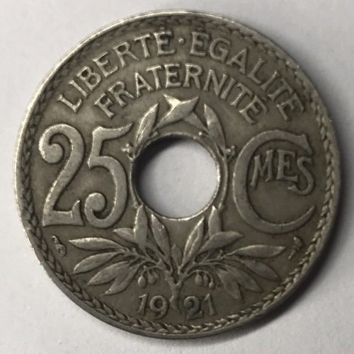 Centimes lindauer 1921 - 25,