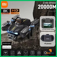 ✅ Drone Xiaomi Z104 8K HD GPS Brushless Écran FPV Obstacles RC Pro UAV