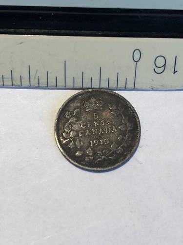 1913 canadian cent coin - canadian, 5