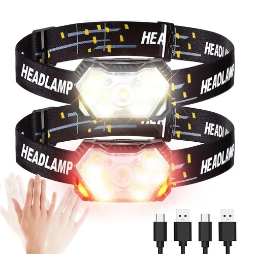 Lampe frontale led usb - frontale, 9
