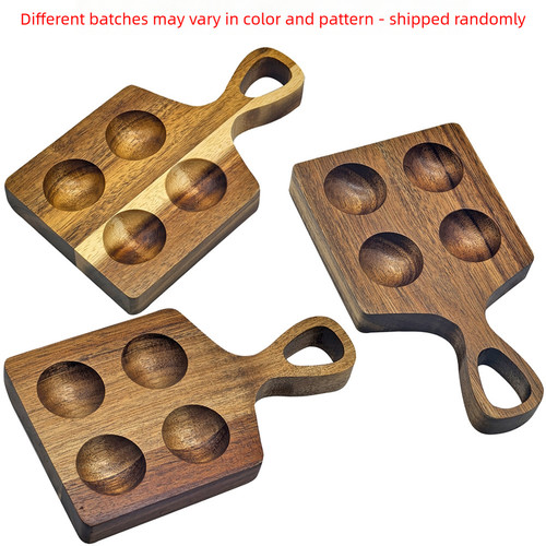 Porte oeufs bois - à, quatre