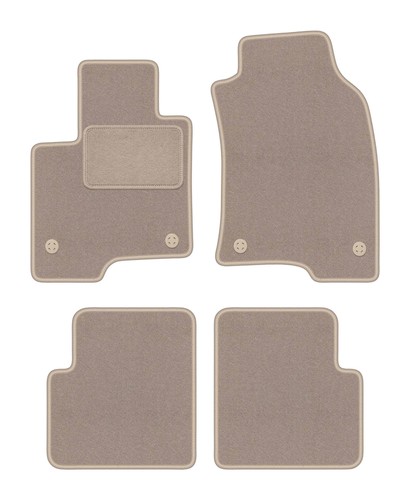 Tapis sol velours beige - tapis, en