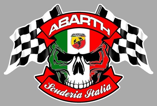 Abarth skull flags - ,