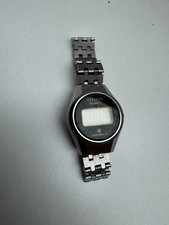 Montre vintage Citizen Crystron LC Quartz digitale années 70 