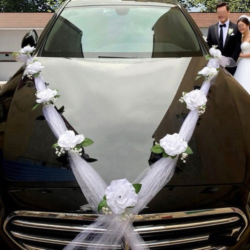 Voiture mariage décoration - mariage,
