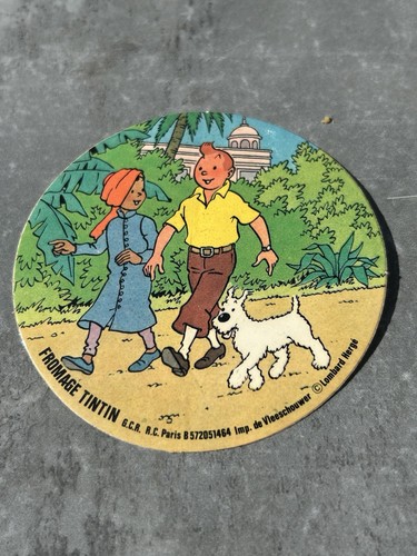 Autocollant tintin fromage - autocollant,
