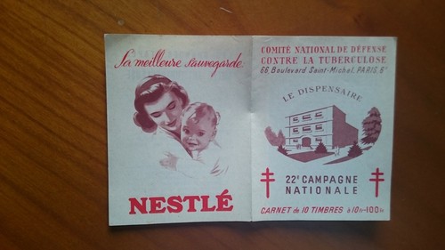 1952 carnet timbres - de,