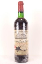 saint-émilion château pavie decesse grand cru classé rouge 1975 - bordeaux