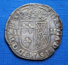 Quart d'écu de Navarre, Henri