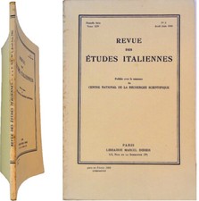 REVUE ETUDES ITALIENNES °2