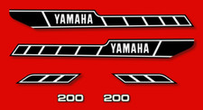 YAMAHA RD 200 1978 - Kit carrosserie Sticker decals - RDX 200 1978 - RDX200