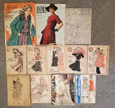 Patrons anciens couture lot - , de