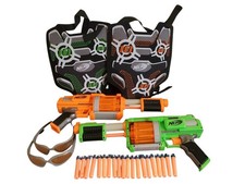 Nerf Fury Lot 2 Pistolets Vert