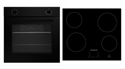 Four cuisinière mat - four,