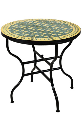Table marocaine mosaïque - table, en