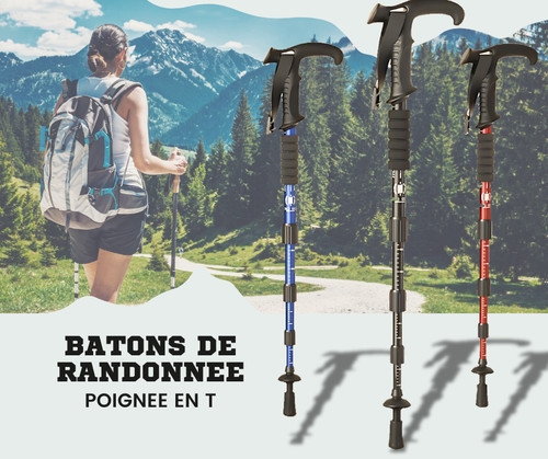 Bâtons randonnée marche - de,