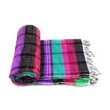 Tapis indien chiffon chindi tissé à la main 4 x 6 tapis aztèque tissé à la main