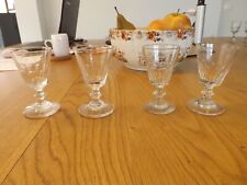 4 verres soufflés Louis