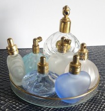 Lot de 7  petits vaporisateur de parfum ancien