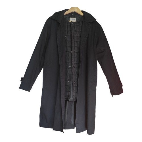 Trench homme noir avec - trench,