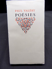 Paul Valéry Poésies Edition